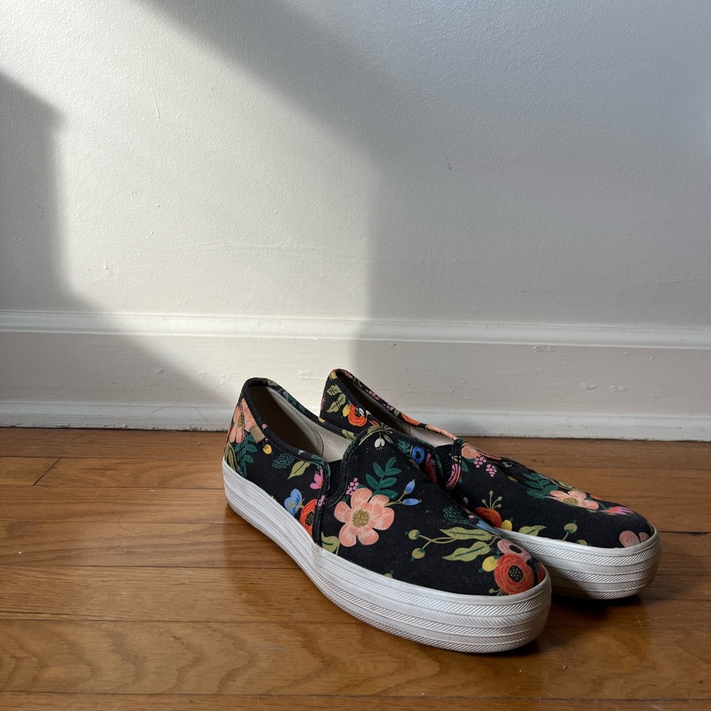 Rifle Paper Co x Keds slip on
